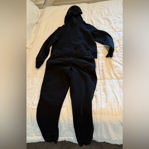 Black Hoodie & Jogger Sweat Ideology Set | Women’s Small | Two-Piece